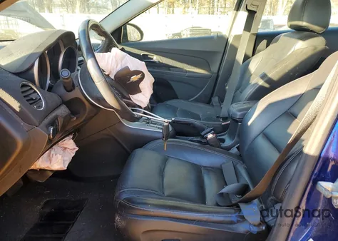 2012 Chevrolet Cruze Lt из США, поврежденный, VIN 1G1PG5SC2C7169097